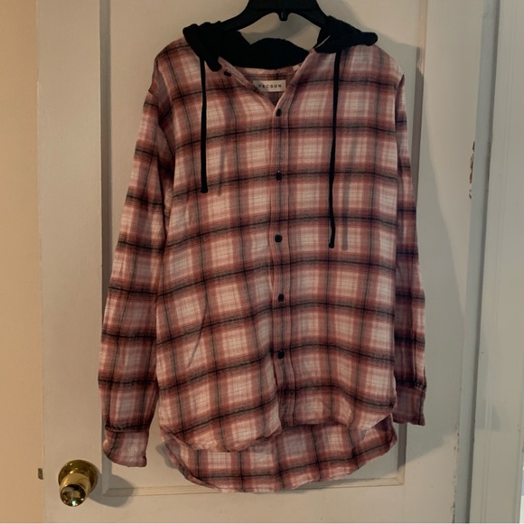 PacSun Tops - Pacsun T-Shirt Hoodie